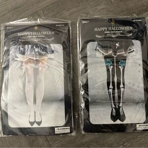 Halloween thigh highs